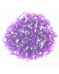 Dazzling Dots Iridescent Circles | Purple