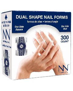 Dual Shape Nail Forms 300ct