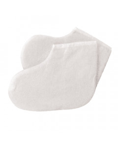 Terry Cloth Spa Booties 1pr