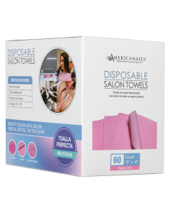 Disposable Salon Towels | Pink 60ct